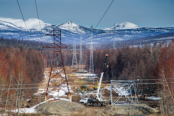 Реконструкция ВЛ 220 кВ.